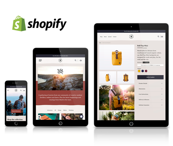 Shopify Ecommerce site